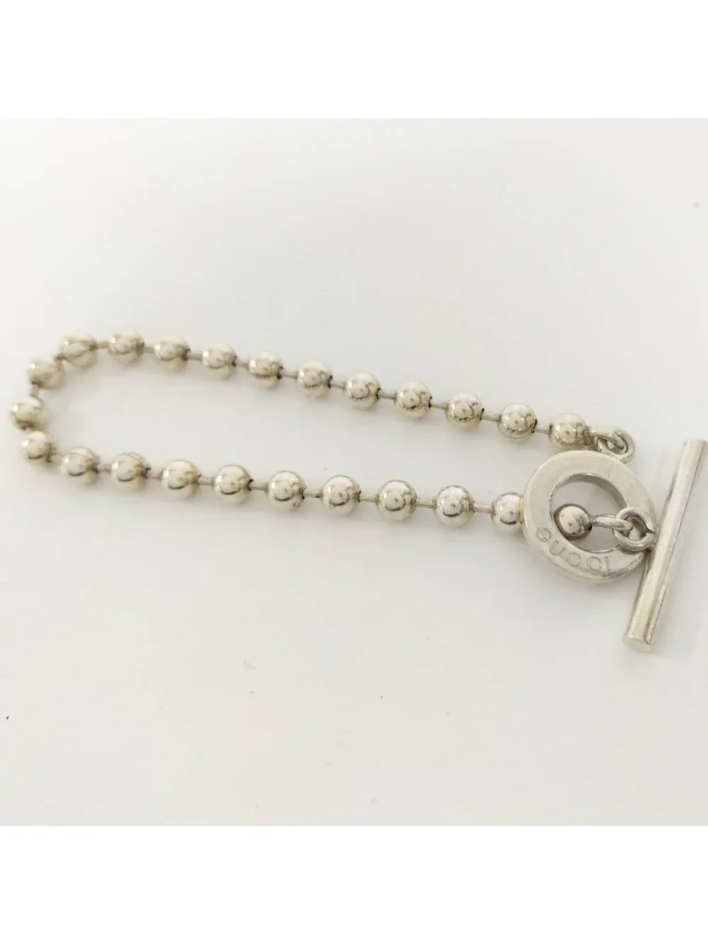Gucci Bracelet Ball Chain Silver - Picture 2 of 7
